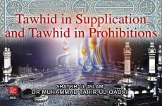 Tauhid in Sapplication and Tauhid in Prohibitions-by-