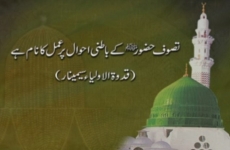 Tasawwuf Huzoor (S.A.W) ky Batani Ahwal par Amal ka Naam hay-by-