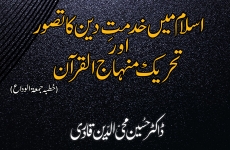 Islam Main Khidmat e Khalq ka Tasawwur Awr Tehreek Minhaj-ul-Quran Khutba Juma tul Wida-by-Prof Dr Hussain Mohi-ud-Din Qadri
