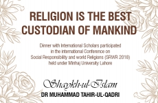 Religion is the Best Custodian of Mankind-by-Shaykh-ul-Islam Dr Muhammad Tahir-ul-Qadri