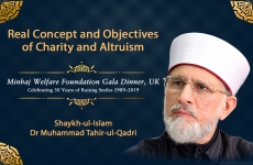 Real Concept and Objectives of Charity and Altruism-by-Shaykh-ul-Islam Dr Muhammad Tahir-ul-Qadri